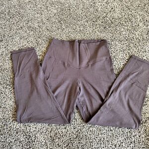 Aerie women’s, brown, XL, offline leggings